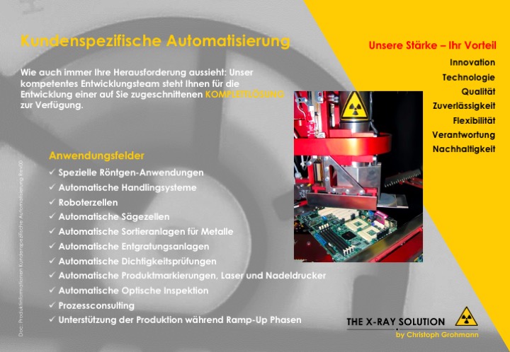 Kundenspezifische Automatisierung | automatische optische Inspektion