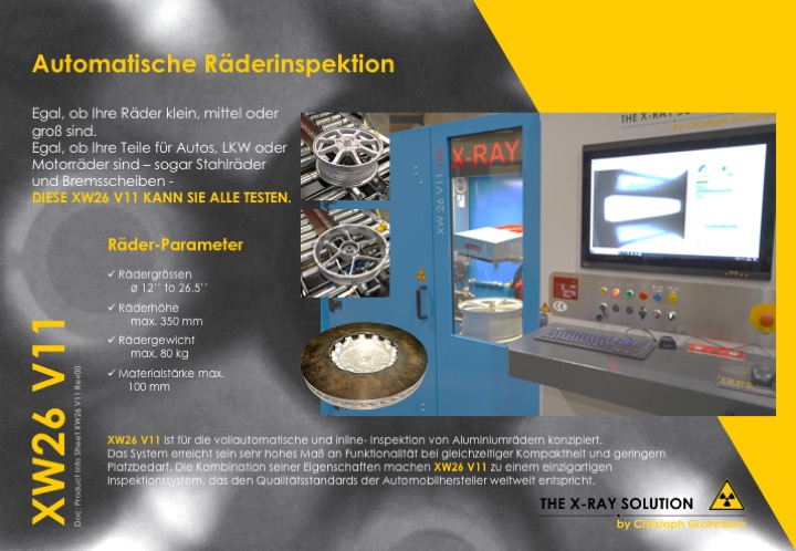Räder Inspektionssysteme: automatische Räderinspektion